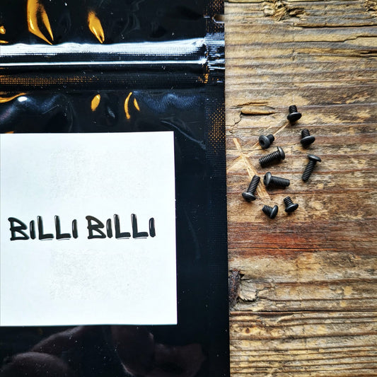Billet Box Screw Set Black By Billi Billi